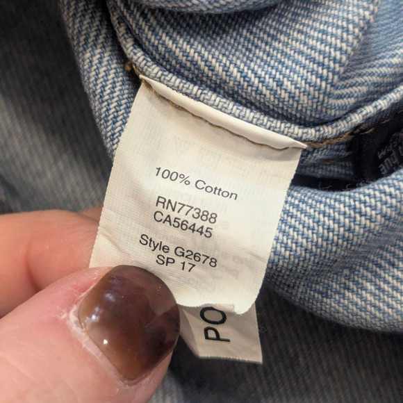 Madewell Northward Cropped Military Denim Jacket XS - Picture 5 of 9